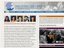 Tablet Screenshot of nsrcfund.org